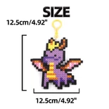 Lila fliegender Drache
